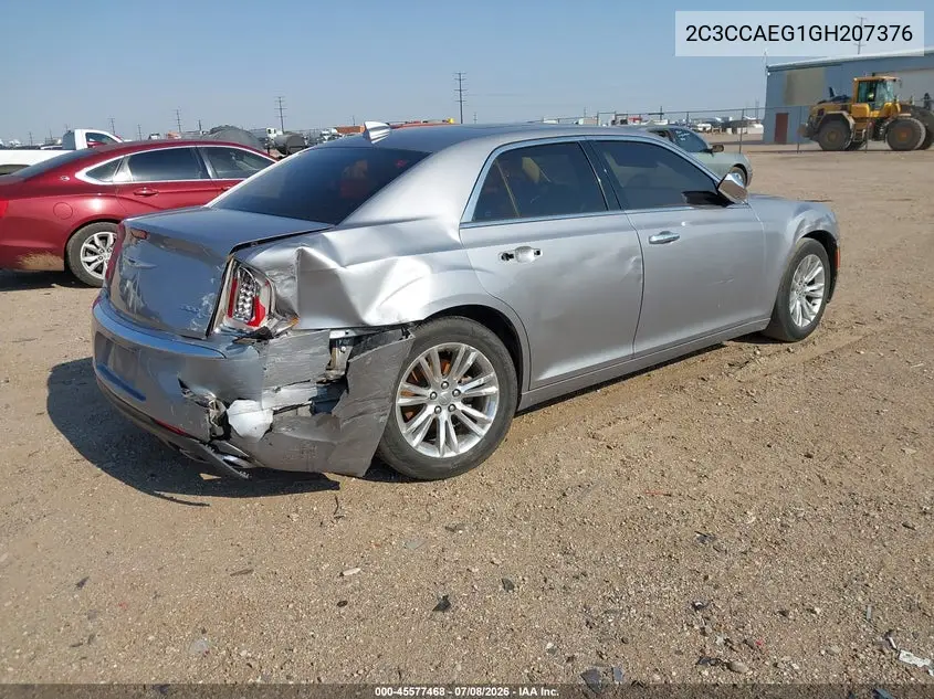 2016 Chrysler 300C VIN: 2C3CCAEG1GH207376 Lot: 45577468
