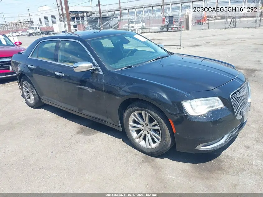 2016 Chrysler 300C VIN: 2C3CCAEG5GH161292 Lot: 45666371