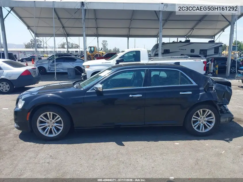 2016 Chrysler 300C VIN: 2C3CCAEG5GH161292 Lot: 45666371