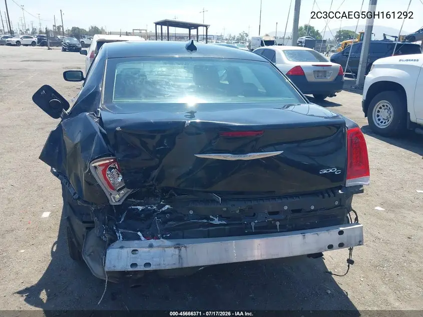 2016 Chrysler 300C VIN: 2C3CCAEG5GH161292 Lot: 45666371