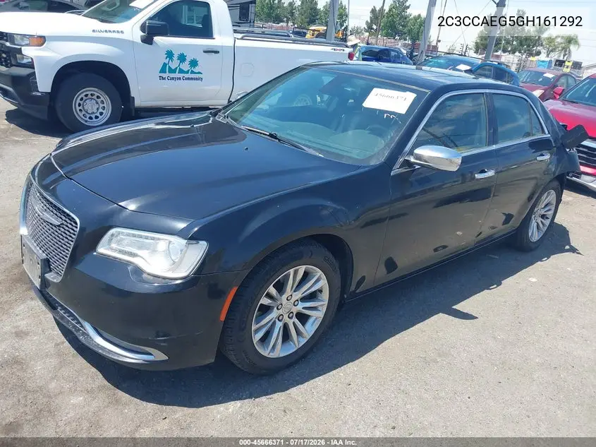 2016 Chrysler 300C VIN: 2C3CCAEG5GH161292 Lot: 45666371