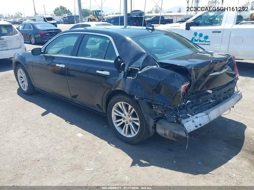 2016 Chrysler 300C VIN: 2C3CCAEG5GH161292 Lot: 45666371