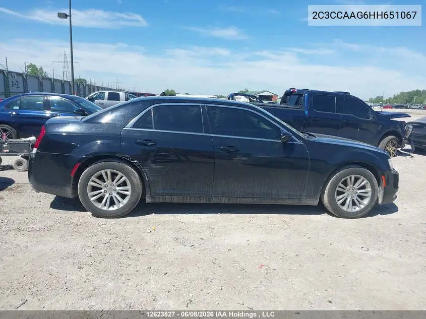 2017 Chrysler 300C VIN: 2C3CCAAG6HH651067 Lot: 12623827