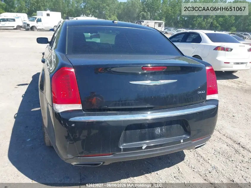2017 Chrysler 300C VIN: 2C3CCAAG6HH651067 Lot: 12623827