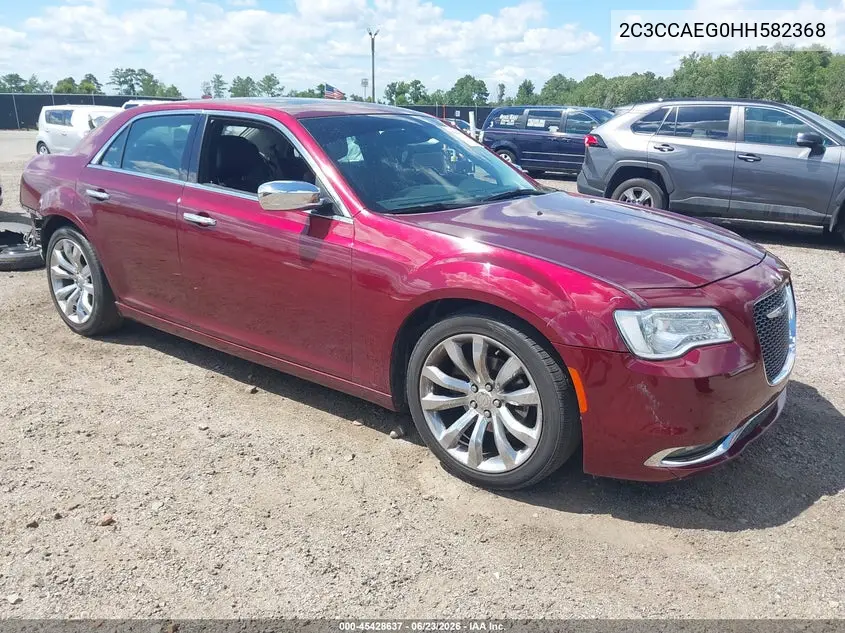 2017 Chrysler 300C VIN: 2C3CCAEG0HH582368 Lot: 45428637
