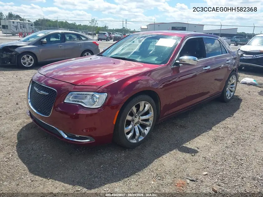 2017 Chrysler 300C VIN: 2C3CCAEG0HH582368 Lot: 45428637