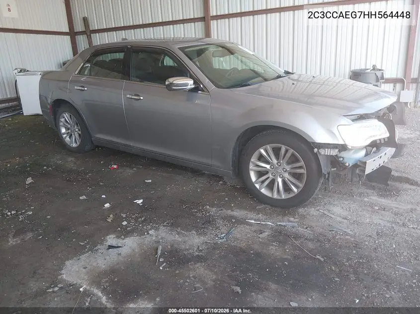 2017 Chrysler 300C VIN: 2C3CCAEG7HH564448 Lot: 45502601