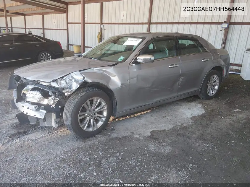 2017 Chrysler 300C VIN: 2C3CCAEG7HH564448 Lot: 45502601