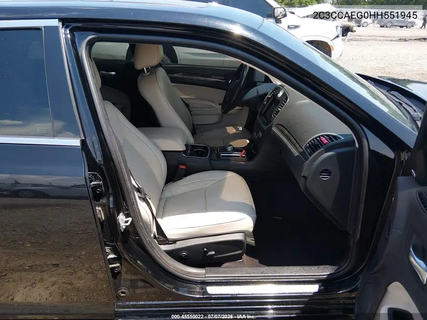 2017 Chrysler 300C VIN: 2C3CCAEG0HH551945 Lot: 45550022