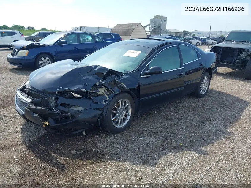 2002 Chrysler 300M VIN: 2C3AE66G72H166936 Lot: 45358416
