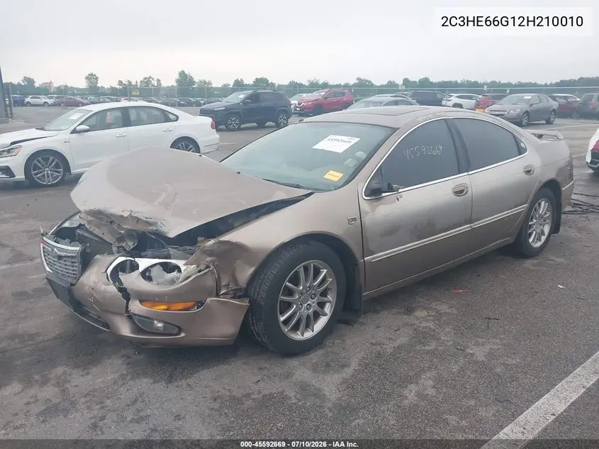 2002 Chrysler 300M VIN: 2C3HE66G12H210010 Lot: 45592669