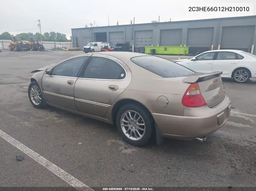 2002 Chrysler 300M VIN: 2C3HE66G12H210010 Lot: 45592669