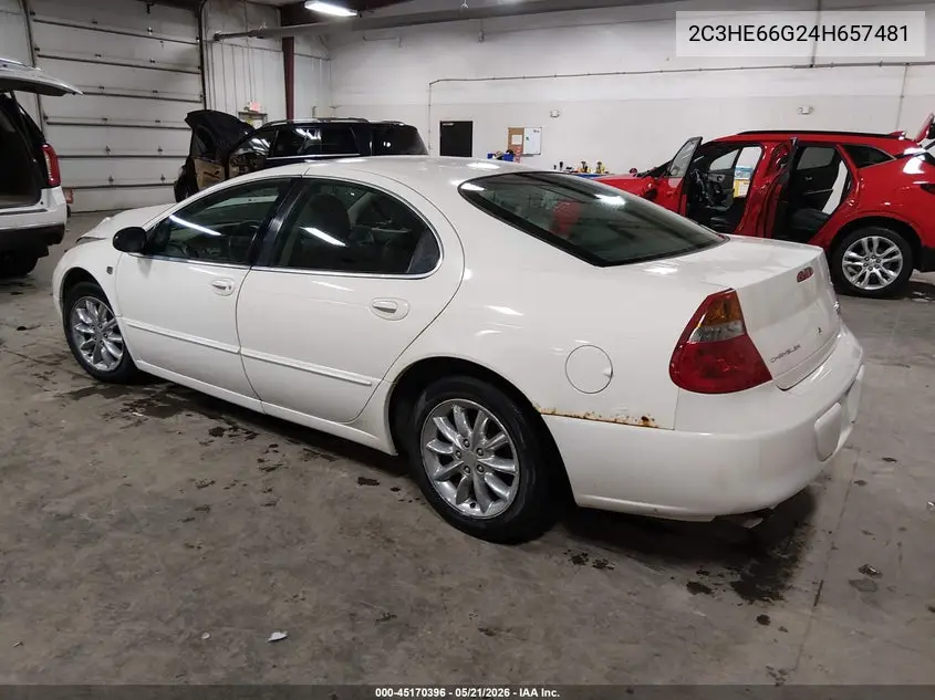 2004 Chrysler 300M VIN: 2C3HE66G24H657481 Lot: 45170396