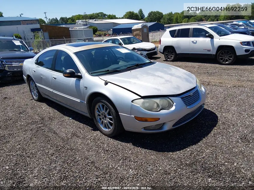 2004 Chrysler 300M VIN: 2C3HE66G04H692259 Lot: 45259067