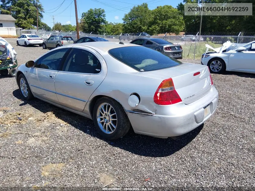 2004 Chrysler 300M VIN: 2C3HE66G04H692259 Lot: 45259067