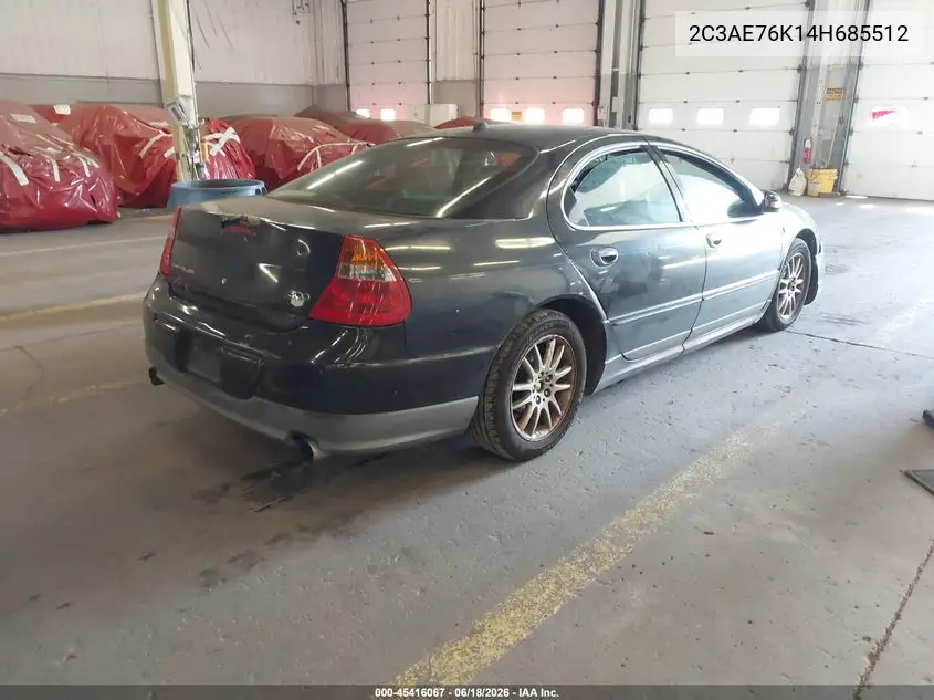 2004 Chrysler 300M Special VIN: 2C3AE76K14H685512 Lot: 45416067