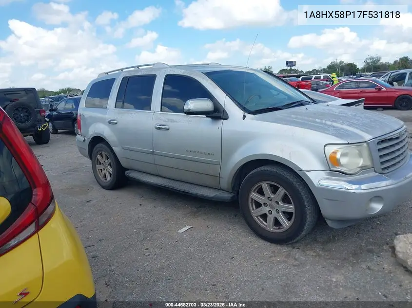 2007 Chrysler Aspen Limited VIN: 1A8HX58P17F531818 Lot: 44682703