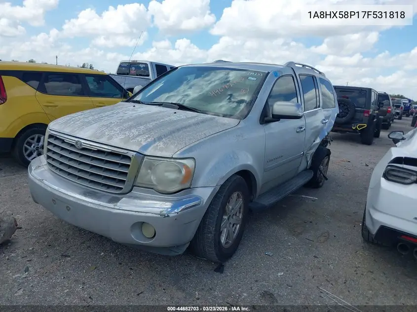 2007 Chrysler Aspen Limited VIN: 1A8HX58P17F531818 Lot: 44682703