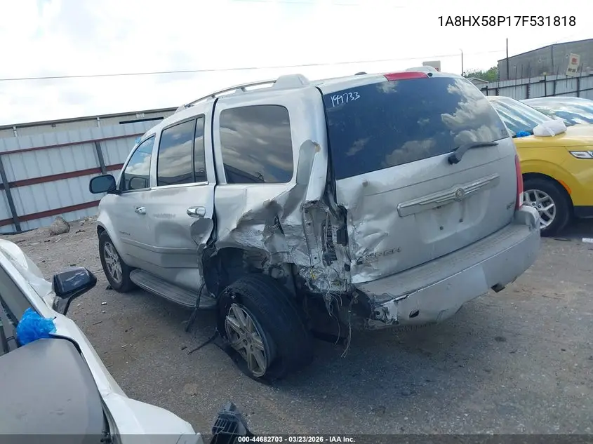 2007 Chrysler Aspen Limited VIN: 1A8HX58P17F531818 Lot: 44682703