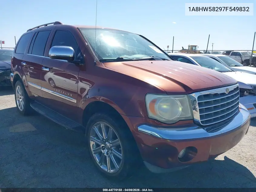 2007 Chrysler Aspen Limited VIN: 1A8HW58297F549832 Lot: 44770158