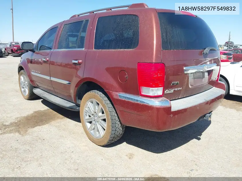 2007 Chrysler Aspen Limited VIN: 1A8HW58297F549832 Lot: 44770158