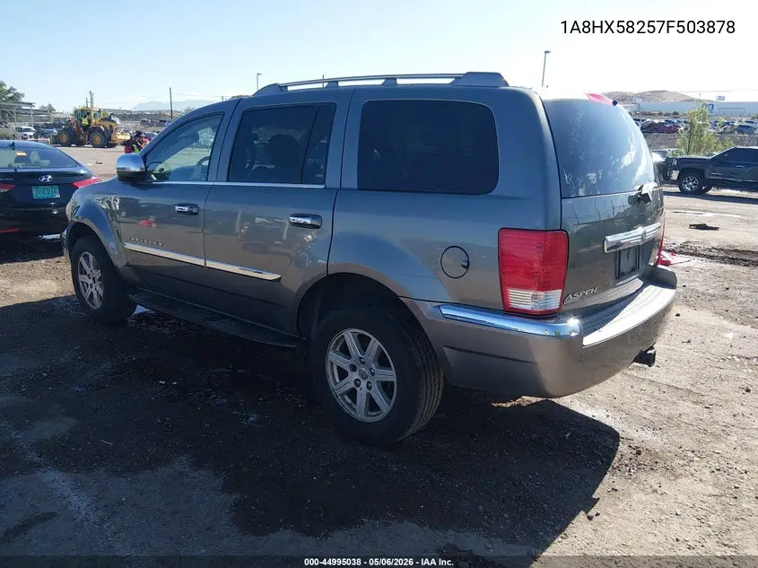 2007 Chrysler Aspen Limited VIN: 1A8HX58257F503878 Lot: 44995038