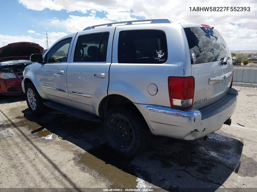 2007 Chrysler Aspen Limited VIN: 1A8HW58227F552393 Lot: 45180912