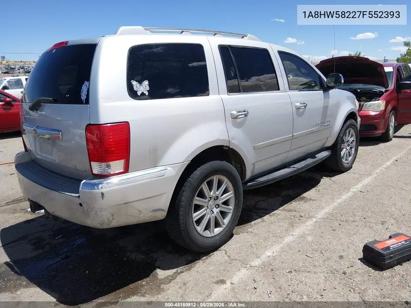 2007 Chrysler Aspen Limited VIN: 1A8HW58227F552393 Lot: 45180912