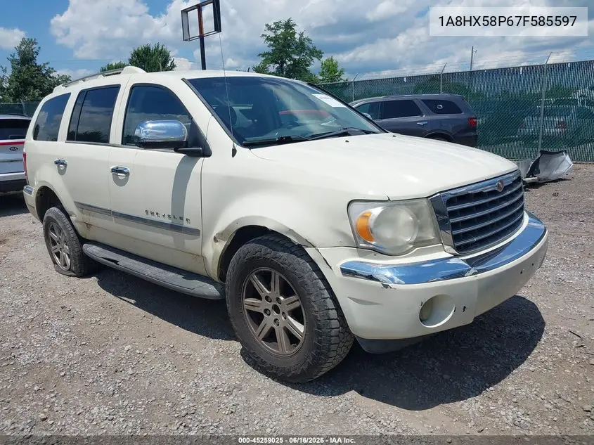 2007 Chrysler Aspen Limited VIN: 1A8HX58P67F585597 Lot: 45259025
