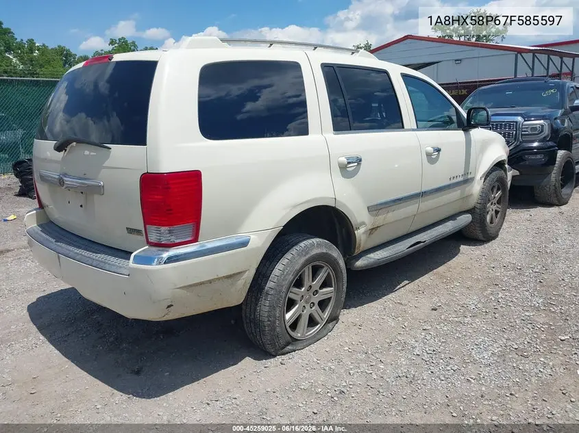 2007 Chrysler Aspen Limited VIN: 1A8HX58P67F585597 Lot: 45259025