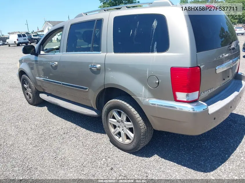 2007 Chrysler Aspen Limited VIN: 1A8HX58P27F537711 Lot: 45298501