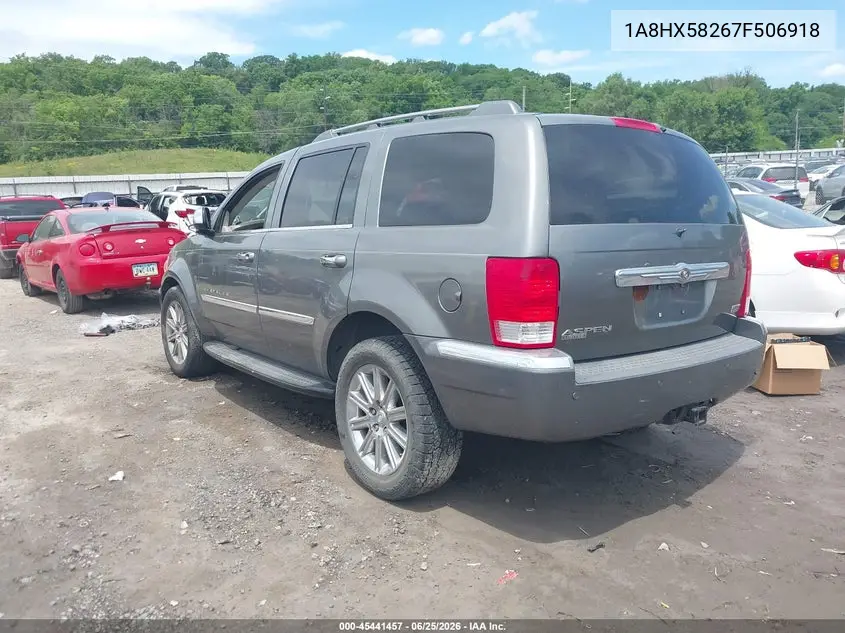 2007 Chrysler Aspen Limited VIN: 1A8HX58267F506918 Lot: 45441457