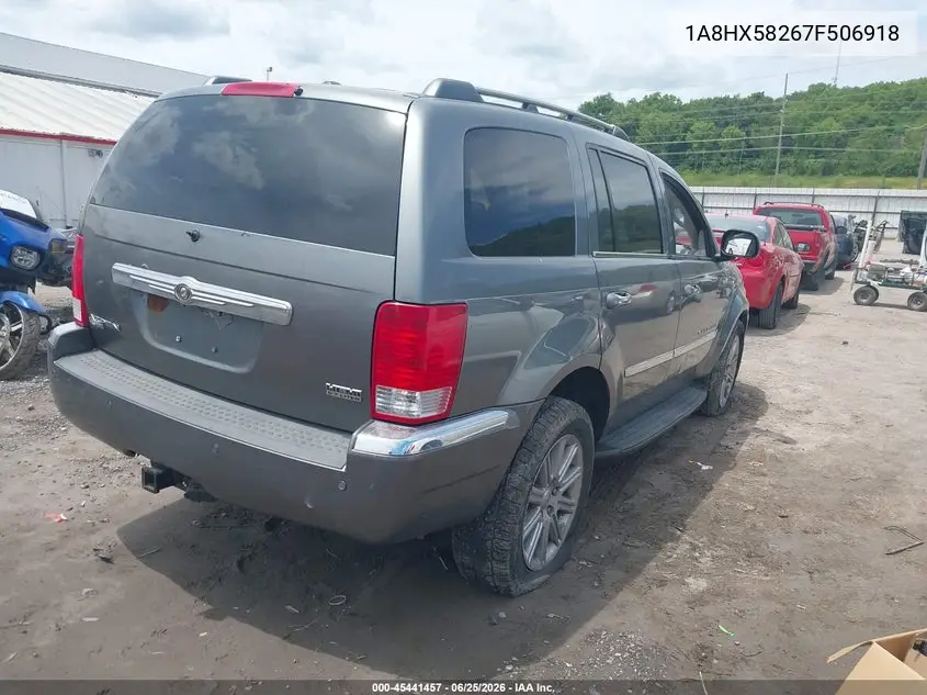 2007 Chrysler Aspen Limited VIN: 1A8HX58267F506918 Lot: 45441457
