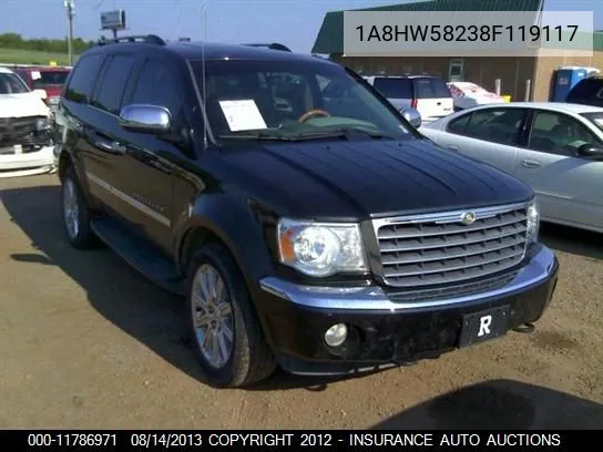 2008 Chrysler Aspen Limited VIN: 1A8HW58238F119117 Lot: 11786971