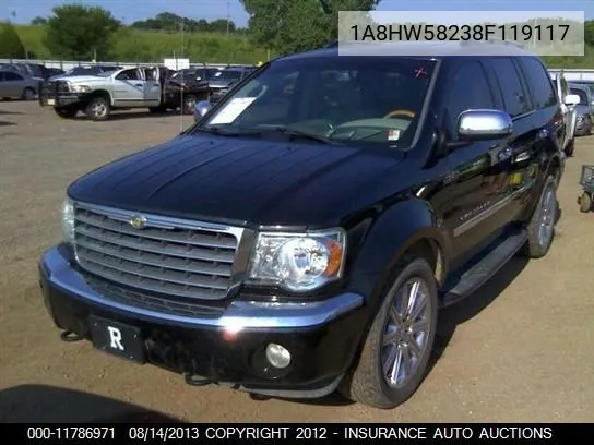 2008 Chrysler Aspen Limited VIN: 1A8HW58238F119117 Lot: 11786971