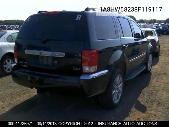 2008 Chrysler Aspen Limited VIN: 1A8HW58238F119117 Lot: 11786971