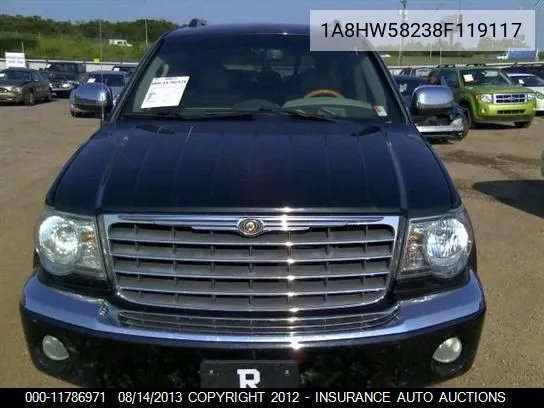 2008 Chrysler Aspen Limited VIN: 1A8HW58238F119117 Lot: 11786971