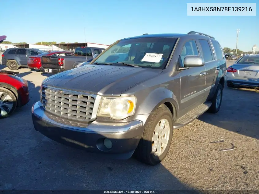 2008 Chrysler Aspen Limited VIN: 1A8HX58N78F139216 Lot: 43569421