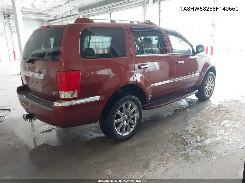 2008 Chrysler Aspen Limited VIN: 1A8HW58288F140660 Lot: 44639835