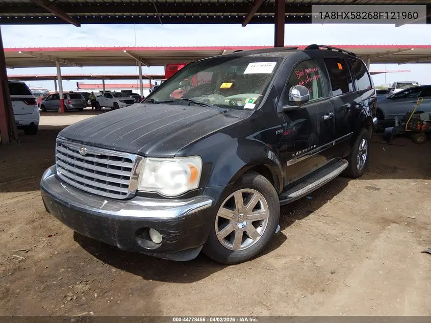 2008 Chrysler Aspen Limited VIN: 1A8HX58268F121960 Lot: 44778456