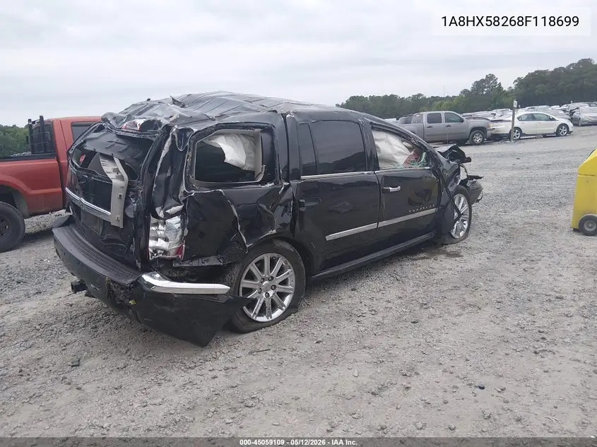 2008 Chrysler Aspen Limited VIN: 1A8HX58268F118699 Lot: 45059109