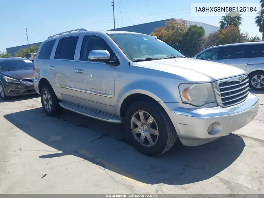 2008 Chrysler Aspen Limited VIN: 1A8HX58N58F125184 Lot: 45100828