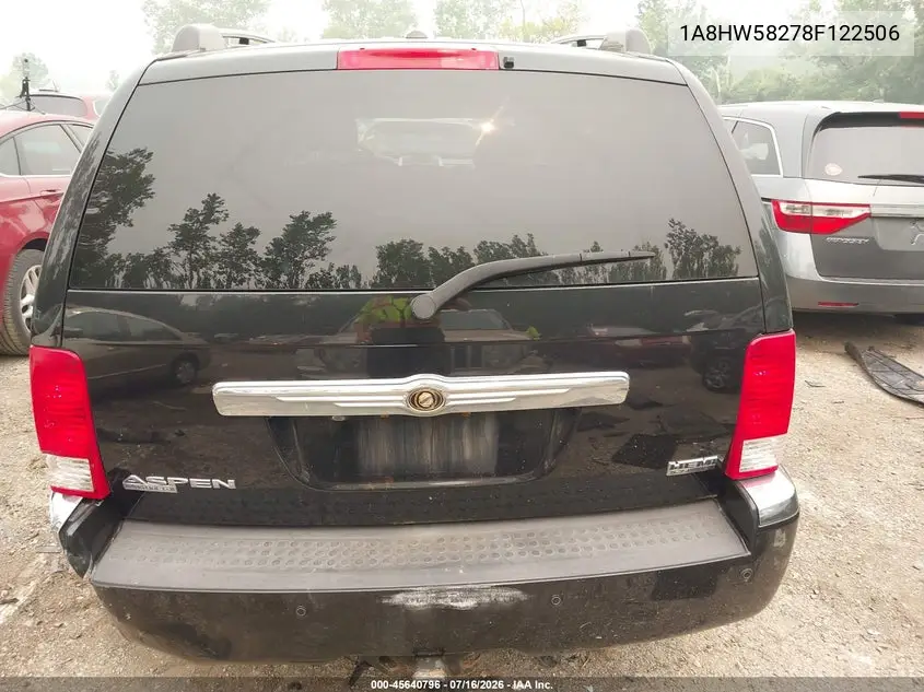 2008 Chrysler Aspen Limited VIN: 1A8HW58278F122506 Lot: 45640796