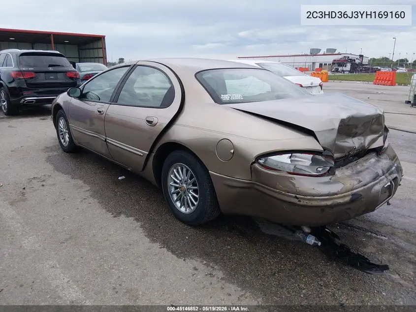 2000 Chrysler Concorde Lxi VIN: 2C3HD36J3YH169160 Lot: 45146852