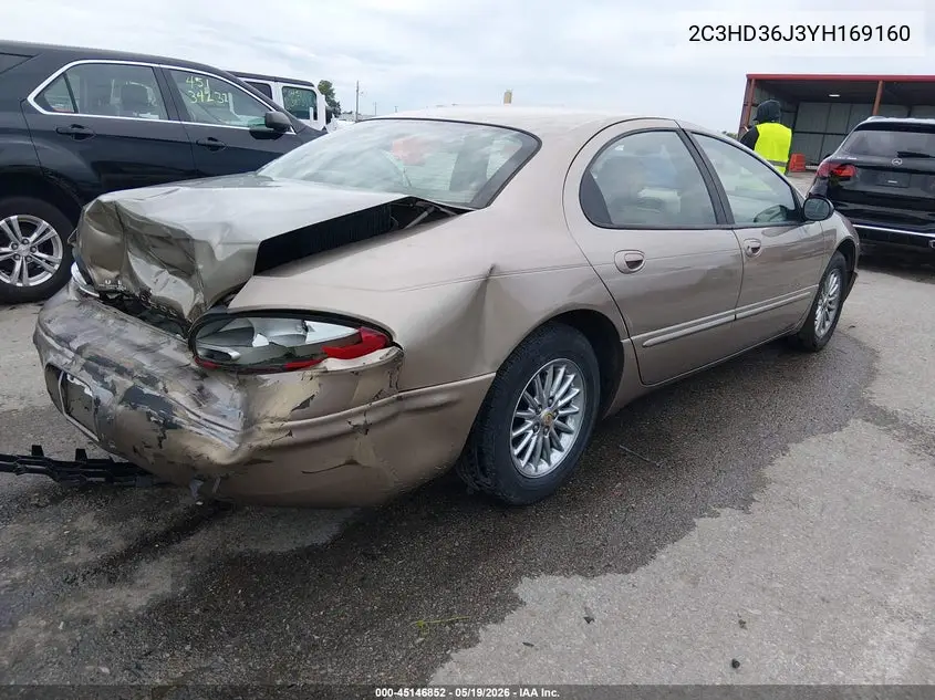 2000 Chrysler Concorde Lxi VIN: 2C3HD36J3YH169160 Lot: 45146852