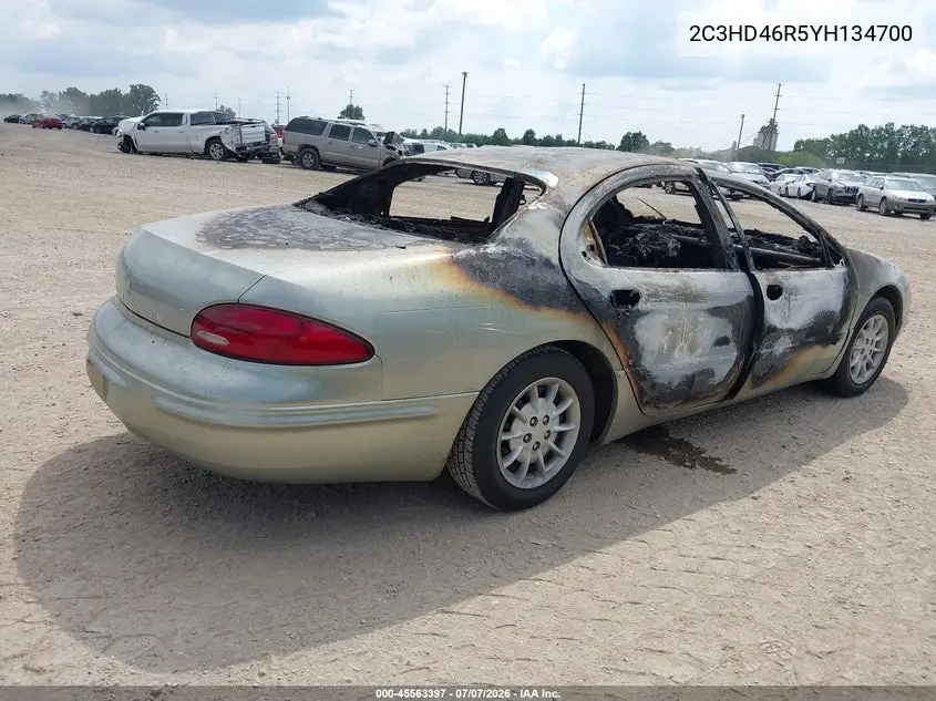 2000 Chrysler Concorde Lx VIN: 2C3HD46R5YH134700 Lot: 45563397