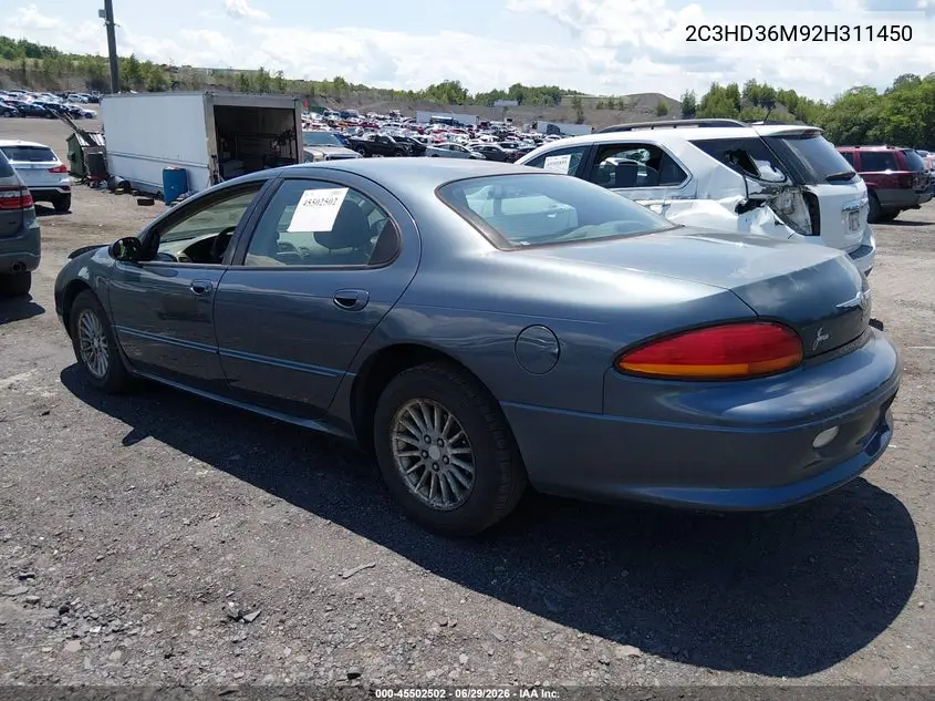 2002 Chrysler Concorde Lxi VIN: 2C3HD36M92H311450 Lot: 45502502