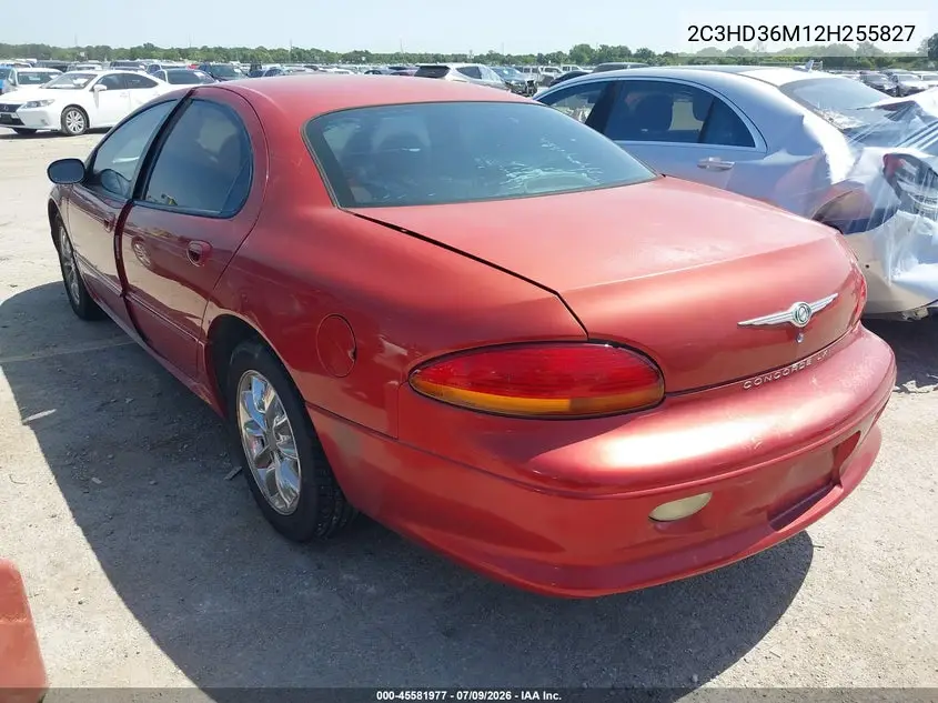 2002 Chrysler Concorde Lxi VIN: 2C3HD36M12H255827 Lot: 45581977