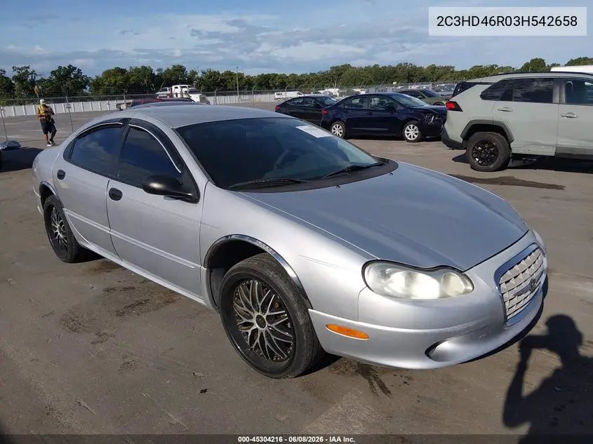 2003 Chrysler Concorde Lx VIN: 2C3HD46R03H542658 Lot: 45304216