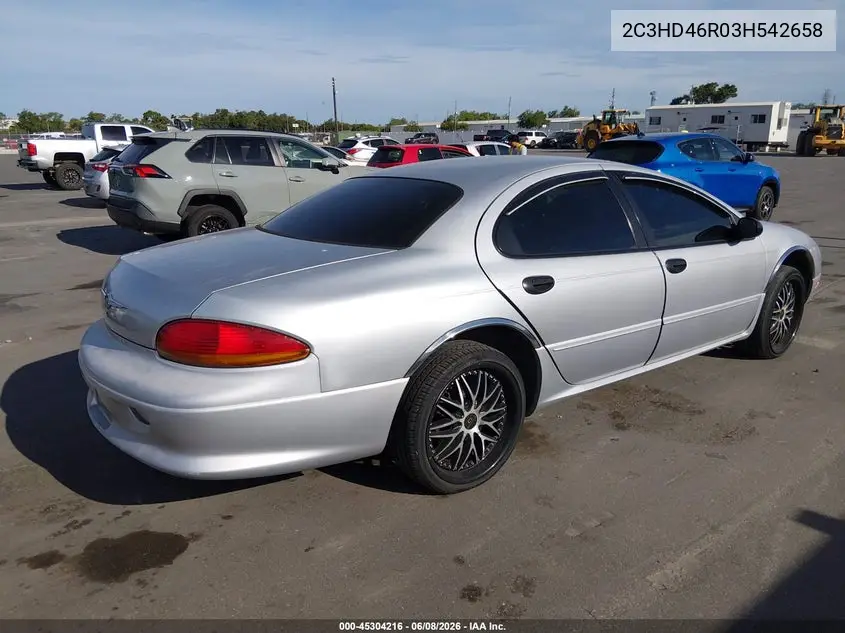 2003 Chrysler Concorde Lx VIN: 2C3HD46R03H542658 Lot: 45304216
